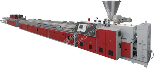 PVC、PE、PP木塑型材生產線